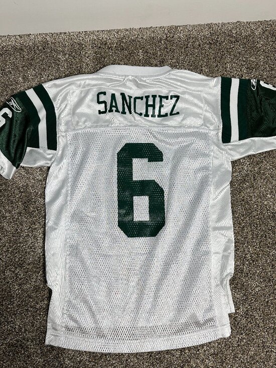 VTG Reebok Mark Sanchez NY Jets Jersey Medium - Picture 4 of 9